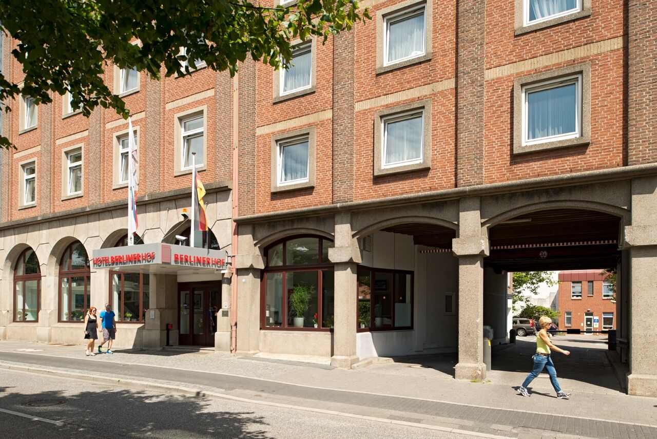 Hotel Berliner Hof Kiel Bagian luar foto
